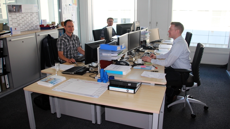 Sales office of Endress+Hauser Europe Africa Support in Switzerland
