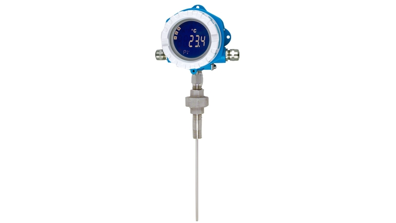 OmnigradSensor de temperatura S TMT142R RTD, indicador para transmisor de campo