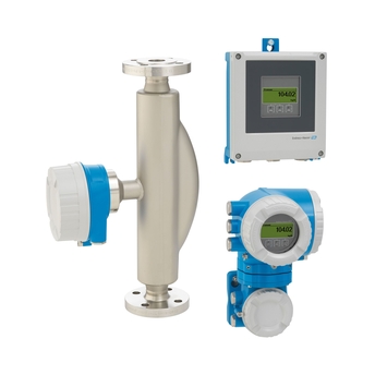 Picture of Coriolis flowmeter Proline Promass F 500 / 8F5B with different remote transmitters