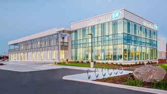 El nuevo Centro de Experiencia del Cliente de Endress+Hauser en Burlington (Ontario, Canadá).